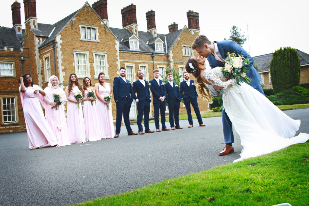 Brooksby Hall Wedding Photography 47 -